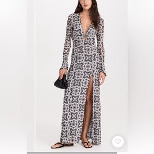 Resa dress- this season, worn once. Honestly the dress is fucking stunning